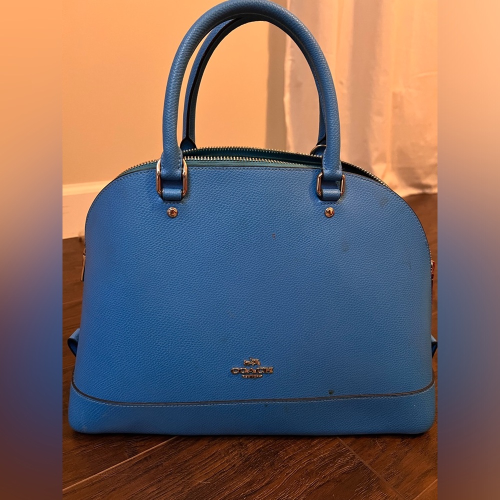 Blue Coach Purse